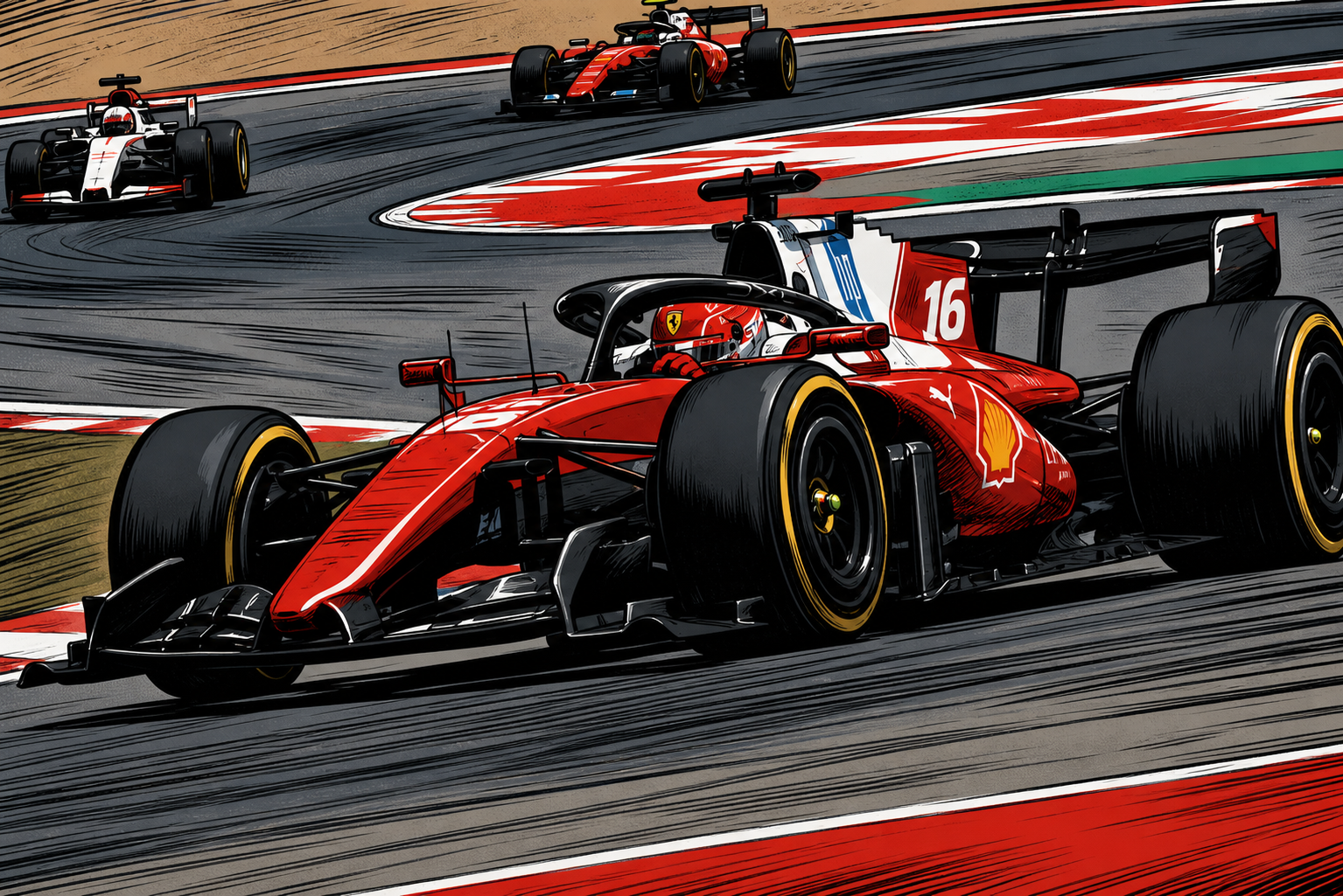 Leclerc’s Ferrari Brake Switch Shows Early Promise